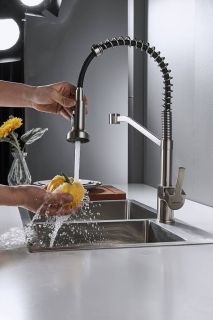 Смеситель для кухни Shevanik S963L сатин